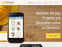 Tablet Screenshot of 123erfasst.de